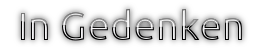 In Gedenken